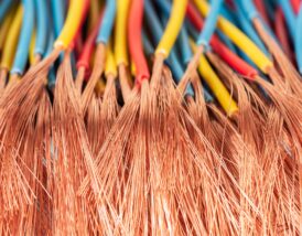 Insulated copper wire