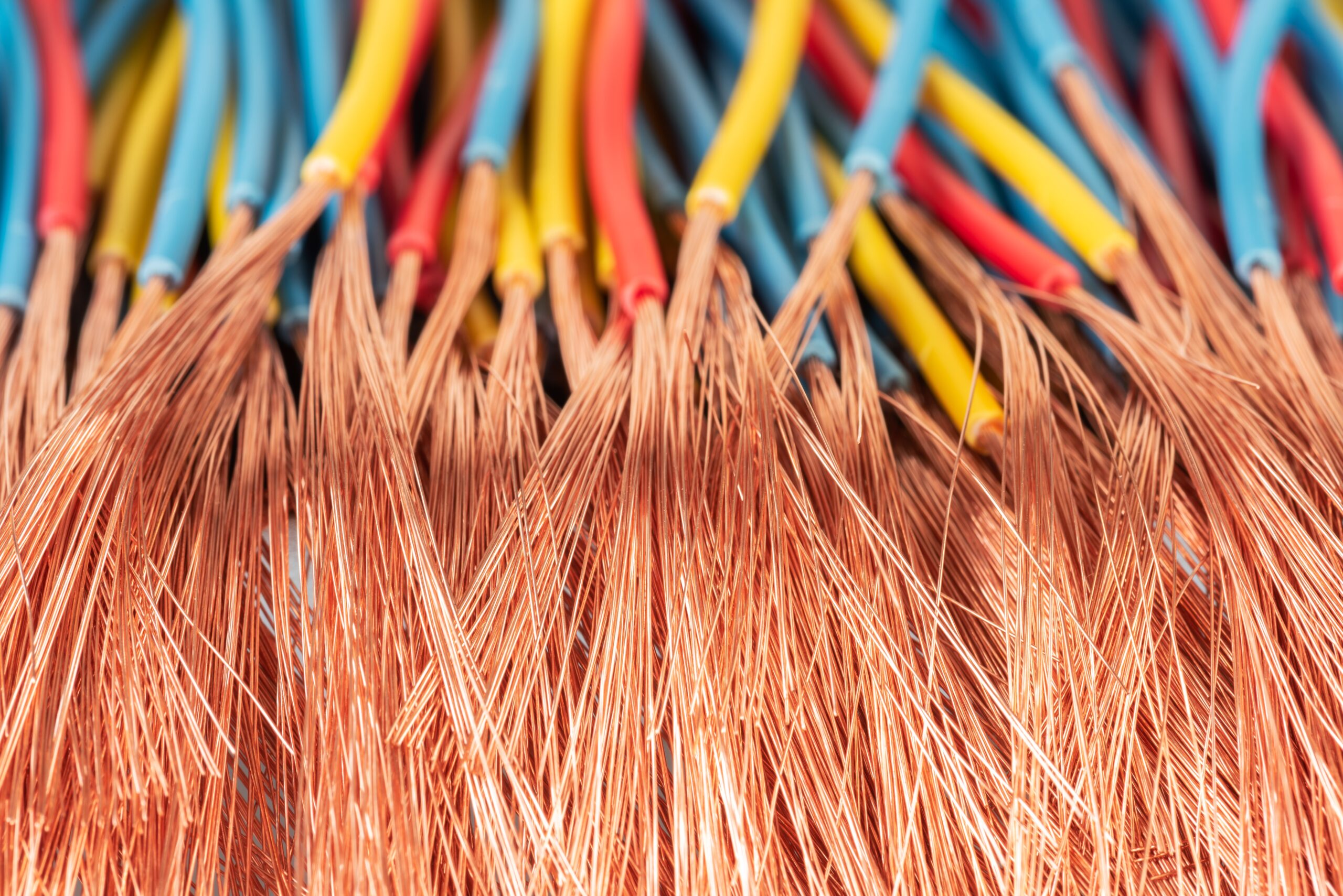 Insulated copper wire